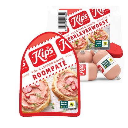 Kips Leverworst, Kleintjes of Room Paté