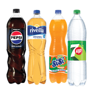 Pepsi, Sisi, Rivella of 7up