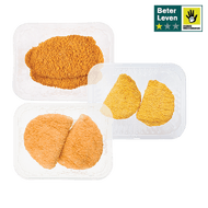 DekaVers Kipschnitzels, Kipsatéschnitzels of Kip Cordon Bleu's