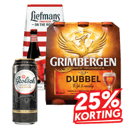 Grolsch, Grimbergen, Liefmans of Het Ij Speciaalbier