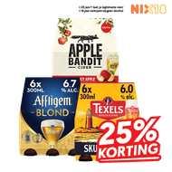 Affligem, Texels, Desperados of Apple Bandit Speciaalbier