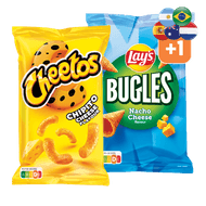 Cheetos, Bugles, Mama Mia's of Wokkels