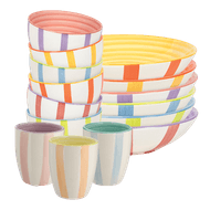 Servies Met Zomerstreep