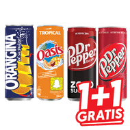 Dr. Pepper, Oasis, Orangina of Schweppes