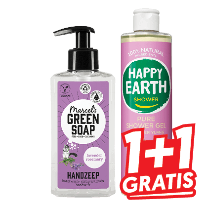 Happy Earth Handzeep, Seepje  of Green Soap