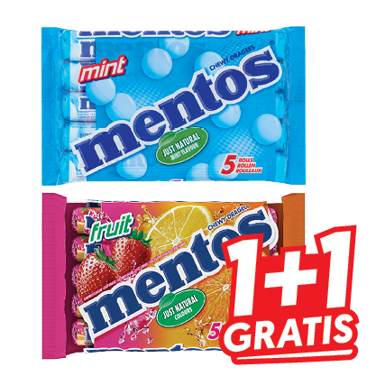 Mentos Rollen