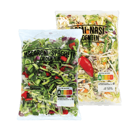 Bami-nasi of Macaroni-spaghetti Groenten