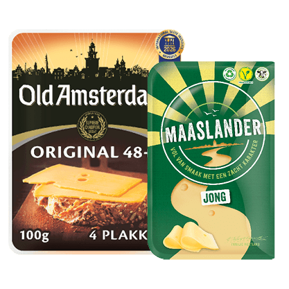 Maaslander 50+ of Old Amsterdam 48+ of 35+ Gesneden Kaas