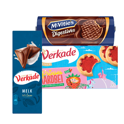Mcvitie's, Verkade Kids of Chocoladerepen