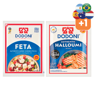 Dodoni Feta of Halloumi