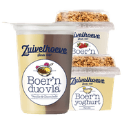 Zuivelhoeve Boer'n Vla of Yoghurt Met Muesli