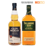 Glen Moray Single Malt Scotch Whisky of Tullamore D.e.w. Irish Whiskey