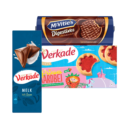 Mcvitie's, Verkade Kids of Chocoladerepen