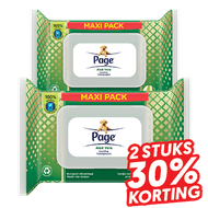 Page Vochtig Toiletpapier