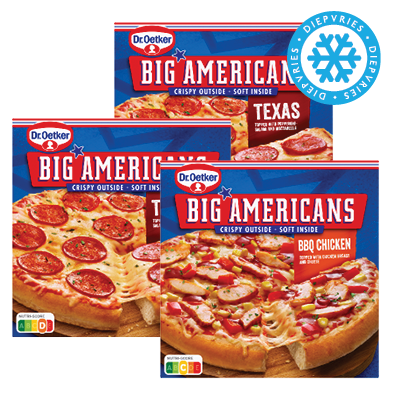 Dr. Oetker Big Americans Pizza
