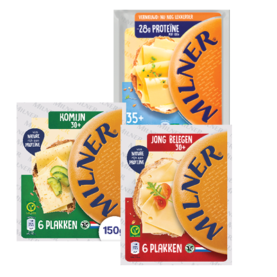 Milner Gesneden 30+ of 35+ Kaas