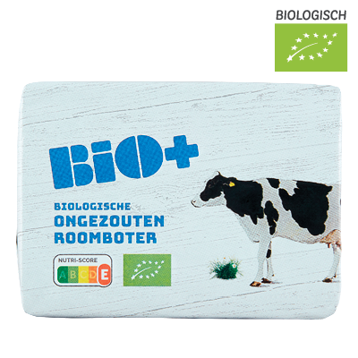 Bio+ Ongezouten Roomboter