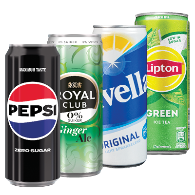 Pepsi, Royal Club, Rivella of Lipton