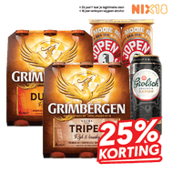 Grolsch, Grimbergen, Jopen of Uiltje Speciaalbier