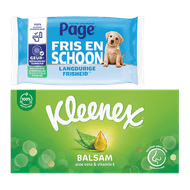 Kleenex of Page Vochtig Toiletpapier