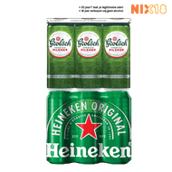 Heineken of Grolsch Pilsener
