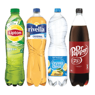 Lipton, Crystal Clear, Rivella of Dr. Pepper