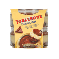 Oreo, Toblerone of Côte D’or Cheesecakes of Mousse