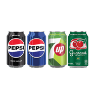 Pepsi, Sisi, 7up of Guarana