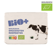 Bio+ Ongezouten Roomboter