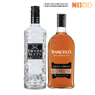 Barceló Rum of Three Sixty Vodka
