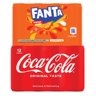 Coca-cola of Fanta