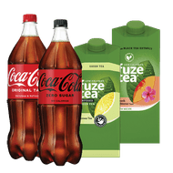 Coca-cola of Fuze Tea