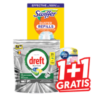 Dreft Vaatwas, Swiffer of Ambi Pur