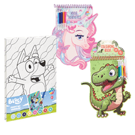 Kleurboek of Bluey Canvas