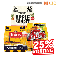 Affligem, Texels, Desperados of Apple Bandit Speciaalbier