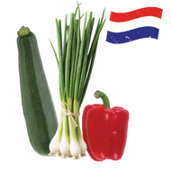 Hollandse Rode Paprika, Courgette of Bosui