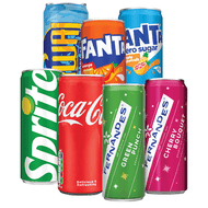Coca-cola, Fernandes, Fuze, Sprite, Hawai of Fanta