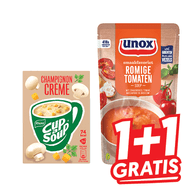 Unox Soep In Zak, Knorr Good Snacking of Cup-a-soup