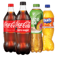 Coca-cola, Fanta, Sprite of Fuze Tea