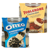 Oreo of Toblerone Cheesecakes