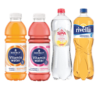 Sourcy Vitaminwater, Spa Touch of Rivella