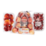 Nectarines, Kleine Appeltjes of Rode Pitloze Druiven
