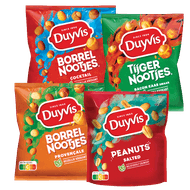 Duyvis Gezouten Pinda's, Borrel- of Tijgernoten
