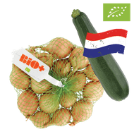 Hollandse Bio+ Uien of Biologische Courgette