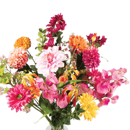 Zijdenbloemen