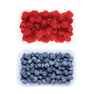 Frambozen of Blauwe Bessen