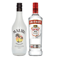 Malibu of Smirnoff Vodka