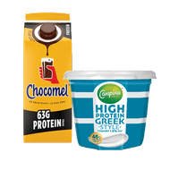 Campina Greek Style Yoghurt of Chocomel Protein