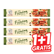 Tante Fanny Vers Pizza Deeg Met Saus