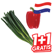 Hollandse Bosuien of Rode Paprika.